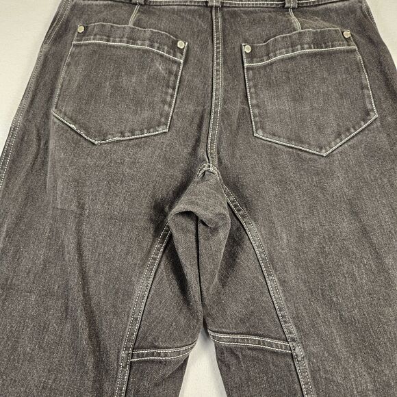 NEHERA Denim Jeans Womens French Size 40 US Size 8 Crop Slovakia Graphite Black - Picture 9 of 16